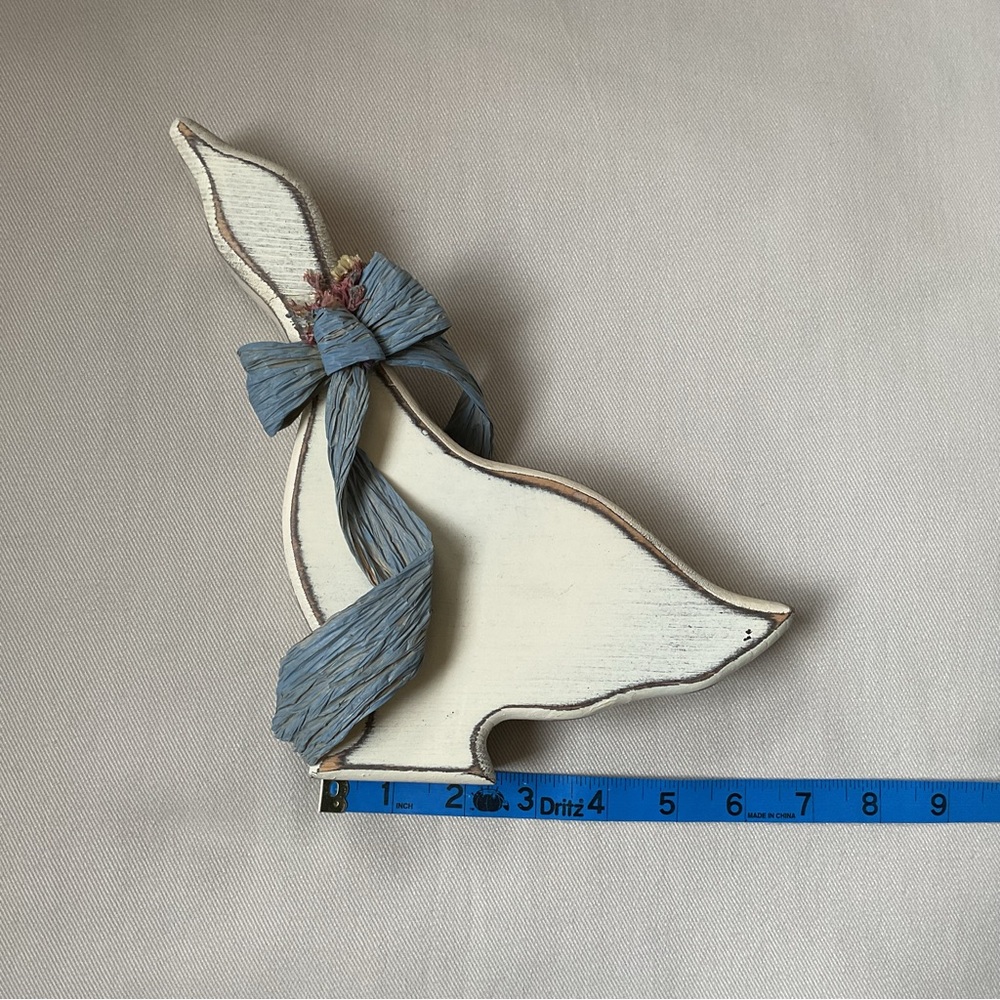 Cream and Blue Rustic Vintage Goose Decor - Picture 5 of 8